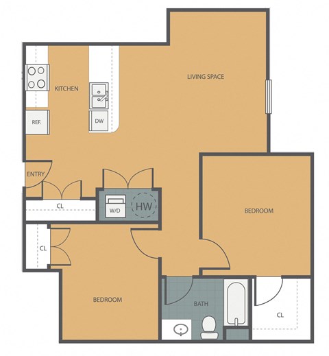 Gramercy Row Floor Plan
